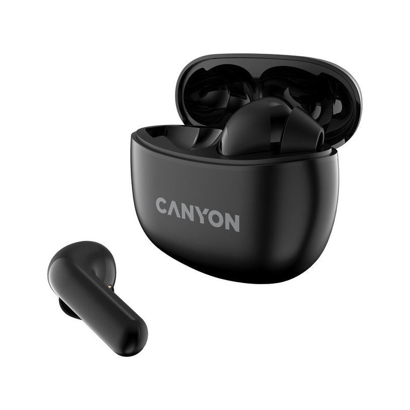 True wireless слушалки CANYON CNS-TWS5B БЕЗЖИЧНА ВРЪЗКА, BLACK True wireless слушалки CANYON CNS-TWS5B БЕЗЖИЧНА ВРЪЗКА, BLACK
