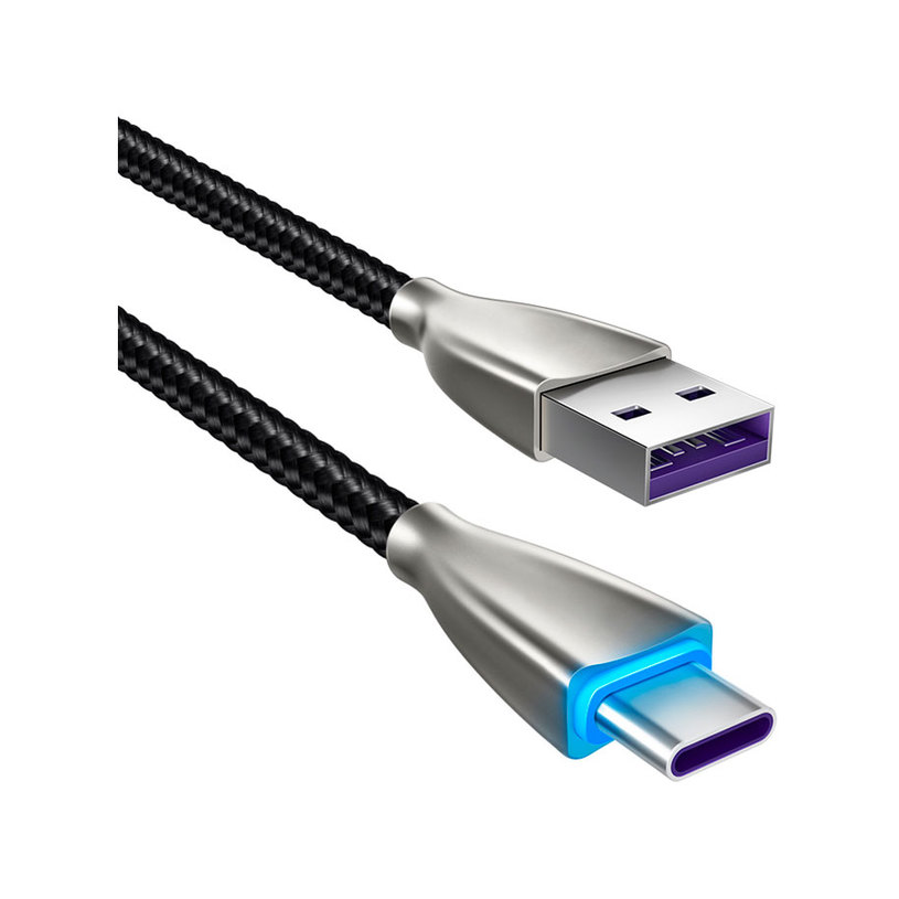 КАБЕЛ XMART TYPE-C EXELLENCE 5A LED КАБЕЛ XMART TYPE-C EXELLENCE 5A LED