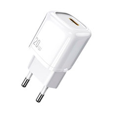 ЗАРЯДНО 220V XMART TYPE-C QC4.0 20W WH ЗАРЯДНО 220V XMART TYPE-C QC4.0 20W WH