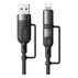 КАБЕЛ XMART 4in1 TYPE-C+LIGHTNING BLACK КАБЕЛ XMART 4in1 TYPE-C+LIGHTNING BLACK