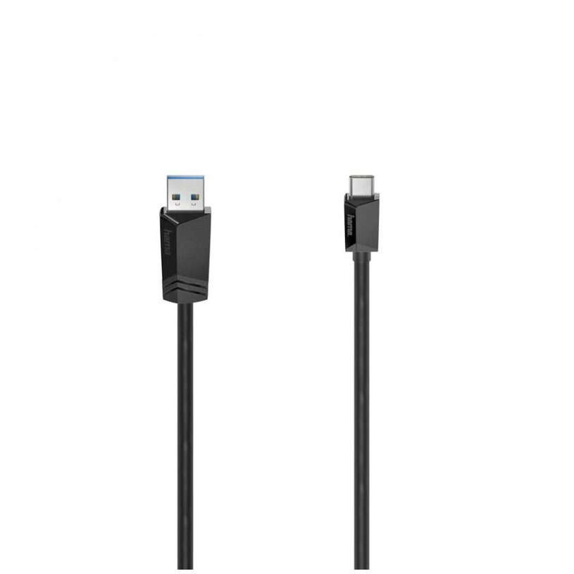 КАБЕЛ HAMA USB-A-USB-C 0.75 m 3A 200651 КАБЕЛ HAMA USB-A-USB-C 0.75 m 3A 200651