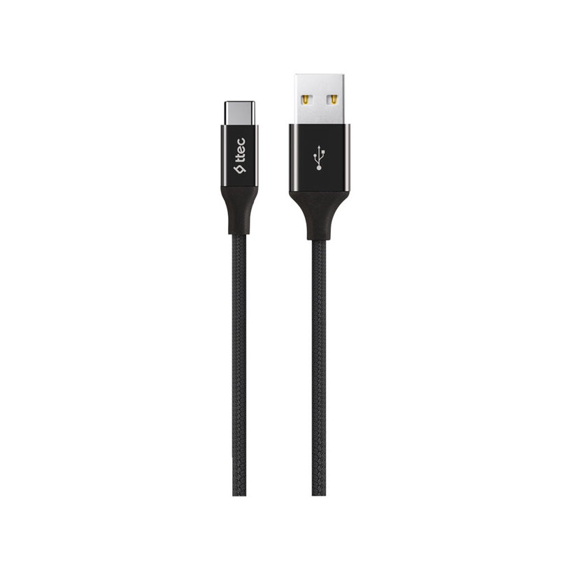 КАБЕЛ TTEC ALUMI TYPE-C 1.2 m BK 116906 КАБЕЛ TTEC ALUMI TYPE-C 1.2 m BK 116906