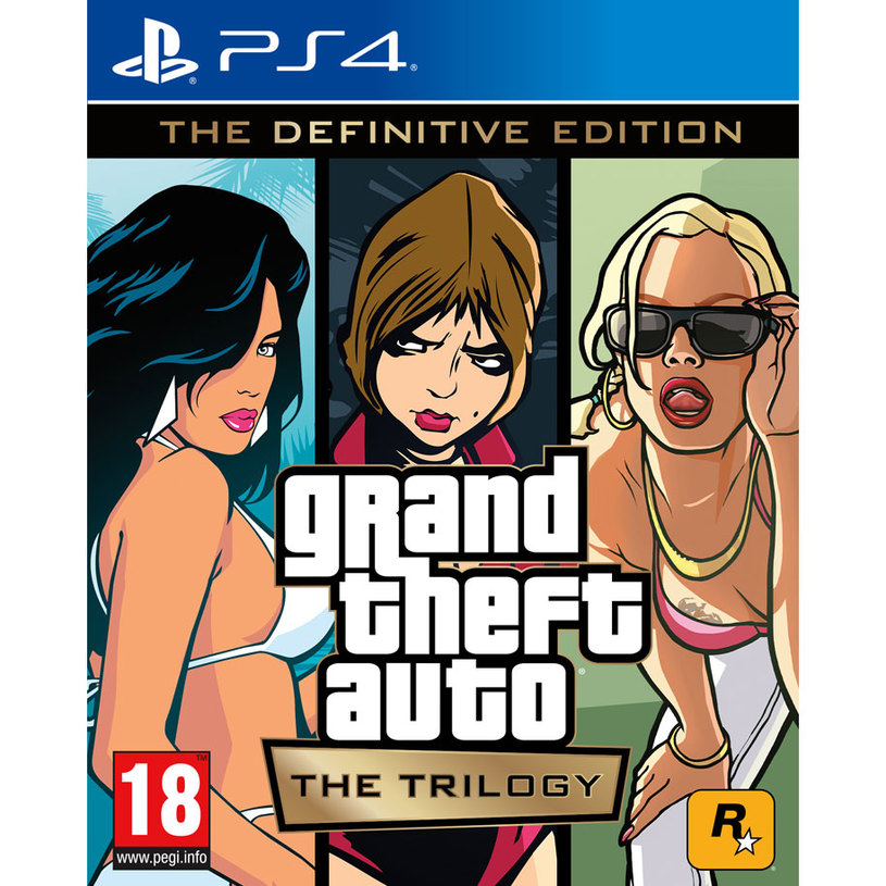 Игра GTA TRILOGY PLAYSTATION 4 PS4 Игра GTA TRILOGY PLAYSTATION 4 PS4