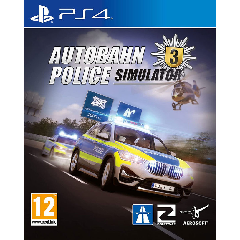 Игра AUTOBAHN POLICE SIMULATOR 3 PLAYSTATION 4 PS4 Игра AUTOBAHN POLICE SIMULATOR 3 PLAYSTATION 4 PS4