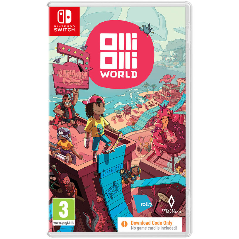 Игра OLLIOLLI WORLD КОД В КУТИЯ NINTENDO SWITCH Игра OLLIOLLI WORLD КОД В КУТИЯ NINTENDO SWITCH