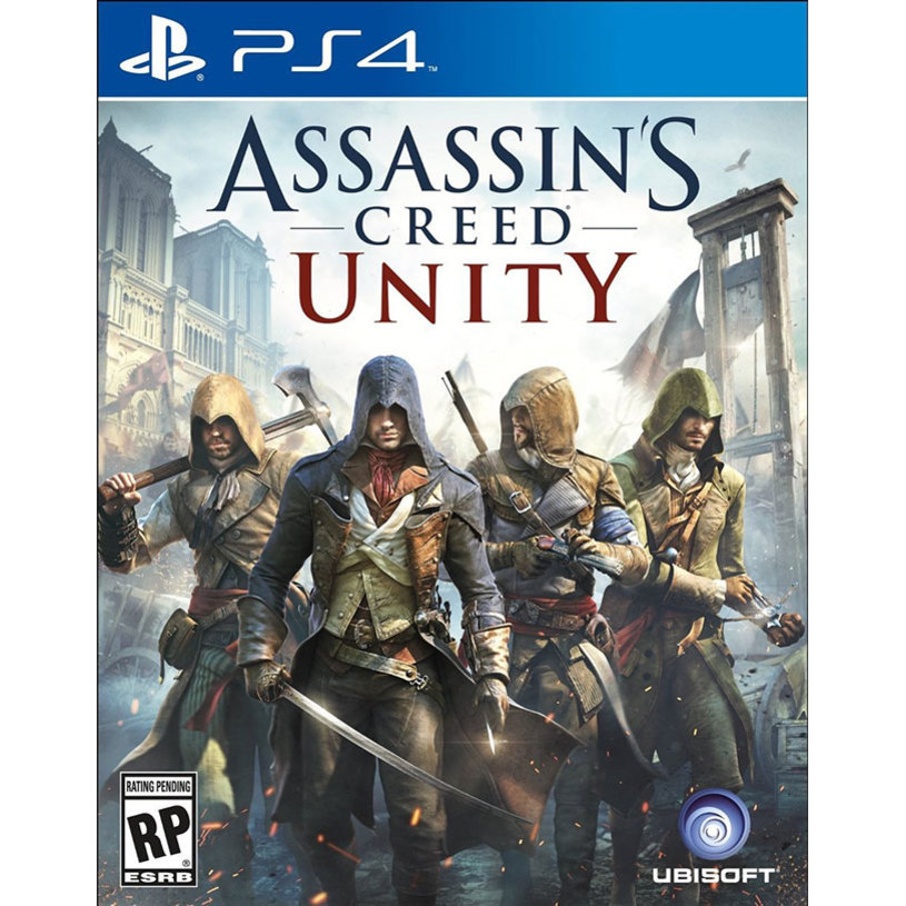 Game ASSASSIN'S CREED UNITY PLAYSTATION 4 PS4 Game ASSASSIN'S CREED UNITY PLAYSTATION 4 PS4