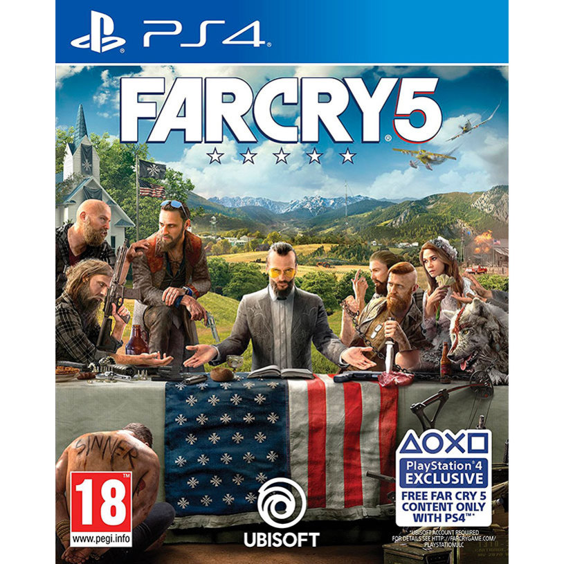 Игра FAR CRY 5 PLAYSTATION 4 PS4 Игра FAR CRY 5 PLAYSTATION 4 PS4