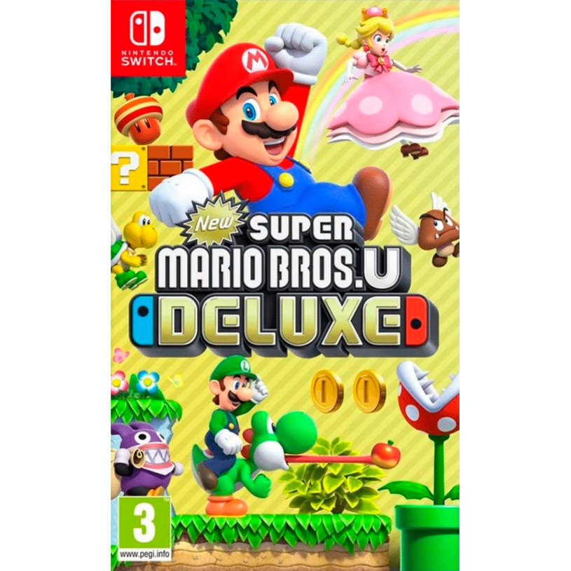 Game NEW SUPER MARIO BROS U DELUXE NINTENDO SWITCH Game NEW SUPER MARIO BROS U DELUXE NINTENDO SWITCH