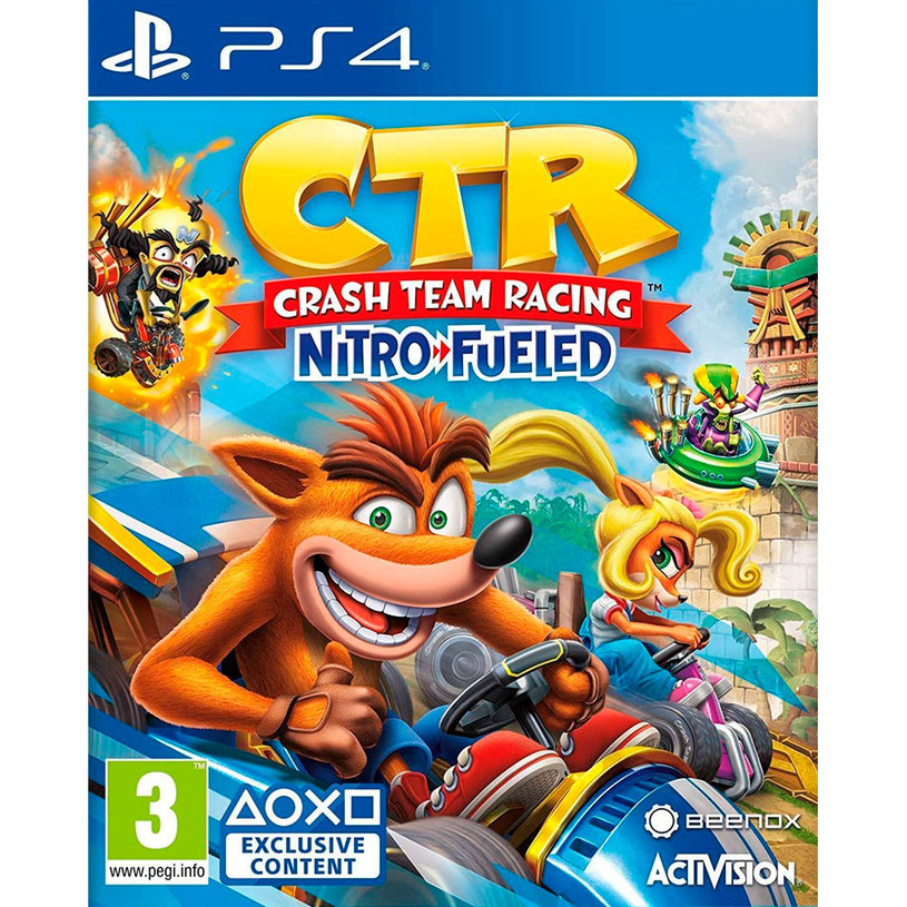Game CRASH TEAM RACING PLAYSTATION 4 PS4 Game CRASH TEAM RACING PLAYSTATION 4 PS4