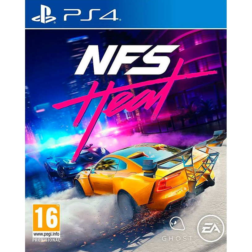 Game NEED FOR SPEED HEAT PLAYSTATION 4 PS4 Game NEED FOR SPEED HEAT PLAYSTATION 4 PS4