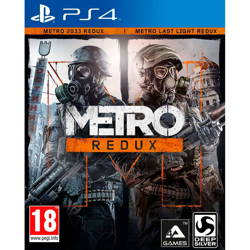 Game METRO REDUX PLAYSTATION 4 PS4 Game METRO REDUX PLAYSTATION 4 PS4