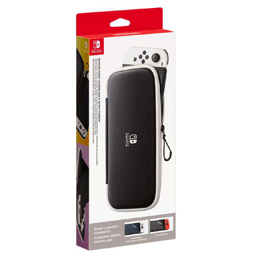 CASE&SCREEN PROTECTOR BK&WH NINTENDO SWITCH CASE&SCREEN PROTECTOR BK&WH NINTENDO SWITCH