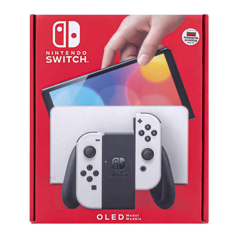 Конзола NINTENDO SWITCH OLED WHITE 64GB Конзола NINTENDO SWITCH OLED WHITE 64GB