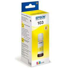 МАСТИЛО EPSON 103 ECOTANK YELLOW 65 ML, ДО 7500 СТРАНИЦИ МАСТИЛО EPSON 103 ECOTANK YELLOW 65 ML, ДО 7500 СТРАНИЦИ