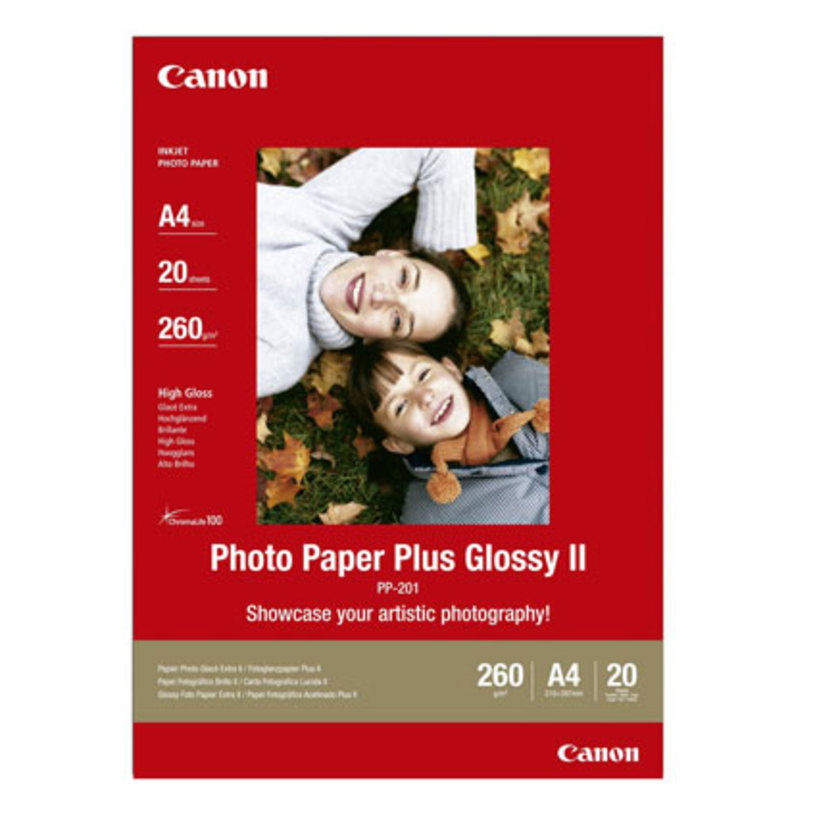 ФОТОХАРТИЯ CANON PP-201 A4 20 листа ФОТОХАРТИЯ CANON PP-201 A4 20 листа