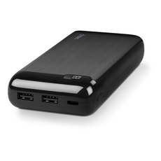 ВЪНШНА БАТЕРИЯ TTEC PowerSlim LCD 20000 mAh Black ВЪНШНА БАТЕРИЯ TTEC PowerSlim LCD 20000 mAh Black