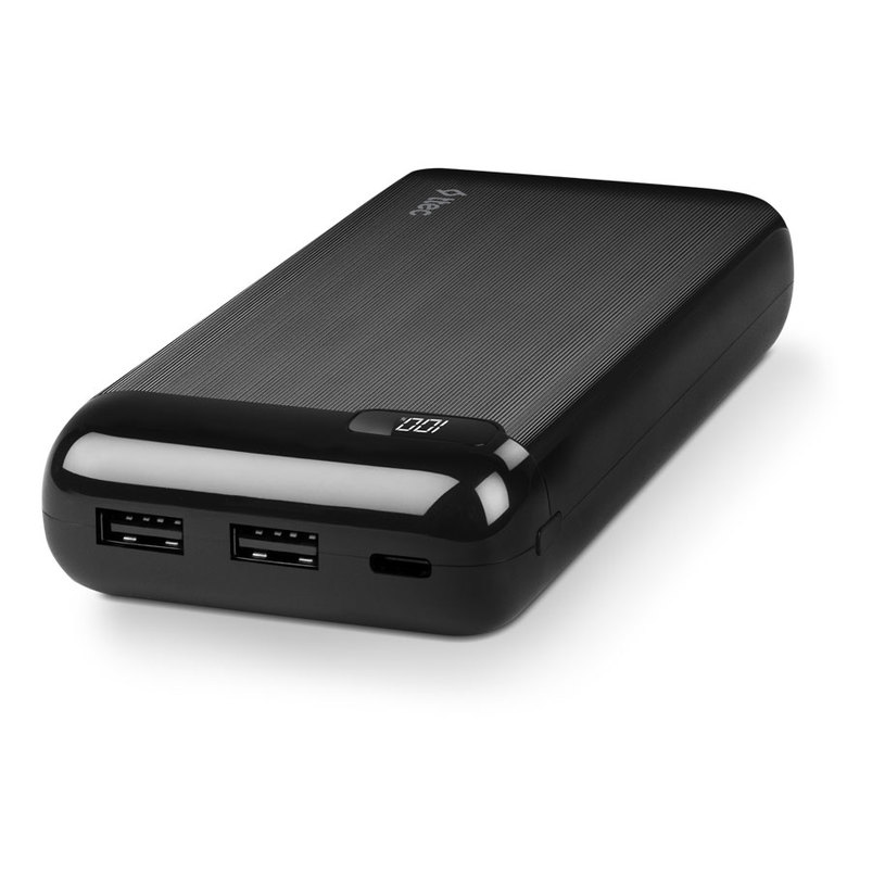 EXTERNAL BATTERY TTEC PowerSlim LCD 20000 mAh Black EXTERNAL BATTERY TTEC PowerSlim LCD 20000 mAh Black