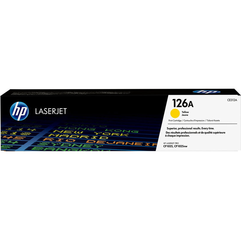 ТОНЕР HP CE312A / 126A Y ТОНЕР HP CE312A / 126A Y