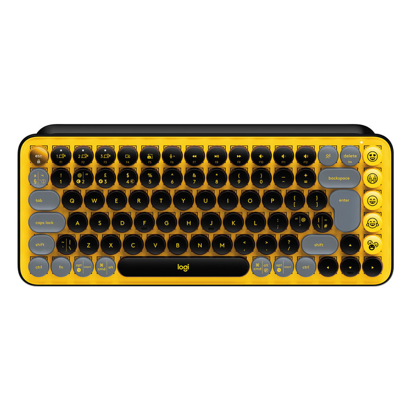 Keyboard LOGITECH POP KEYS YELLOW 920-010735 Keyboard LOGITECH POP KEYS YELLOW 920-010735