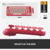 КЛ. LOGITECH POP KEYS ROSE 920-010737 КЛ. LOGITECH POP KEYS ROSE 920-010737