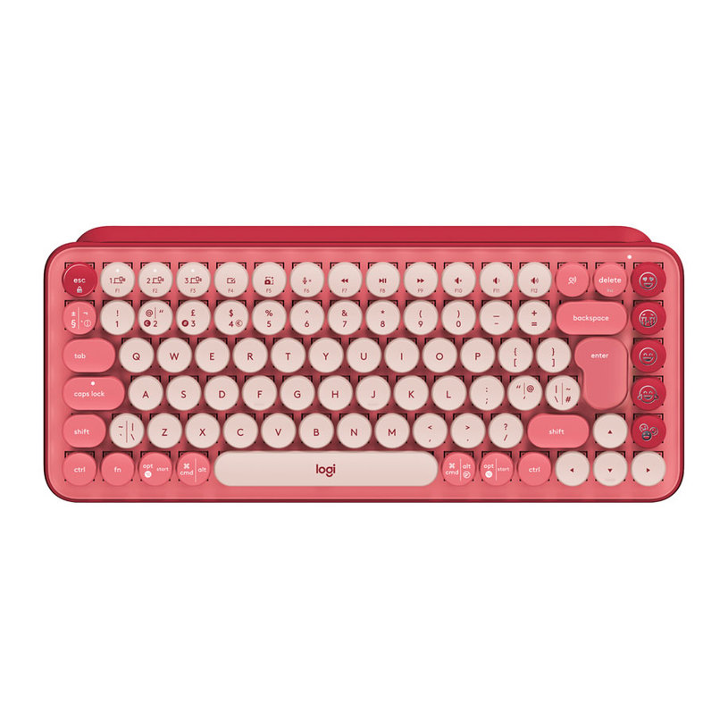Keyboard LOGITECH POP KEYS ROSE 920-010737 Keyboard LOGITECH POP KEYS ROSE 920-010737