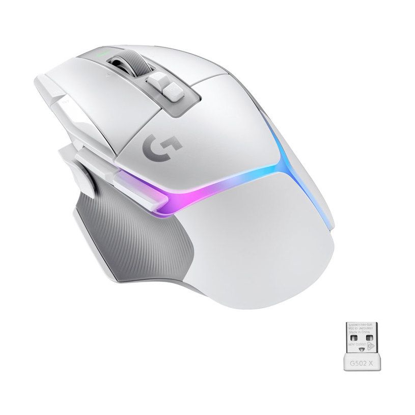 Mouse LOGITECH G502 X PLUS White 910-006171 RGB Mouse LOGITECH G502 X PLUS White 910-006171 RGB