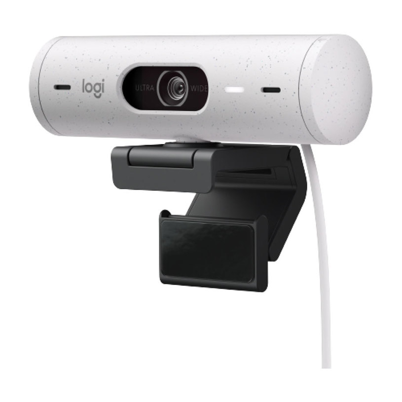 Уеб камера LOGITECH BRIO 500 OFF-WHITE 960-001428 Уеб камера LOGITECH BRIO 500 OFF-WHITE 960-001428