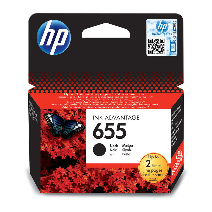 ГЛАВА HP 655 CZ109AE BK ГЛАВА HP 655 CZ109AE BK