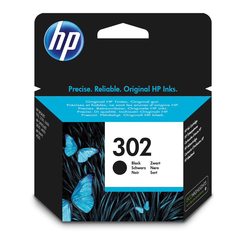 ГЛАВА HP 302 BK /F6U66AE СЪВМЕСТИМ С INSTANT INK ГЛАВА HP 302 BK /F6U66AE СЪВМЕСТИМ С INSTANT INK