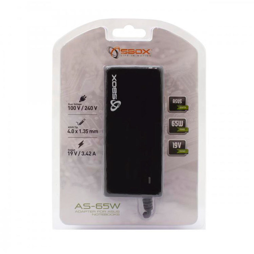 Charging adaptor for laptop SBOX AS-65W - ASUS Charging adaptor for laptop SBOX AS-65W - ASUS