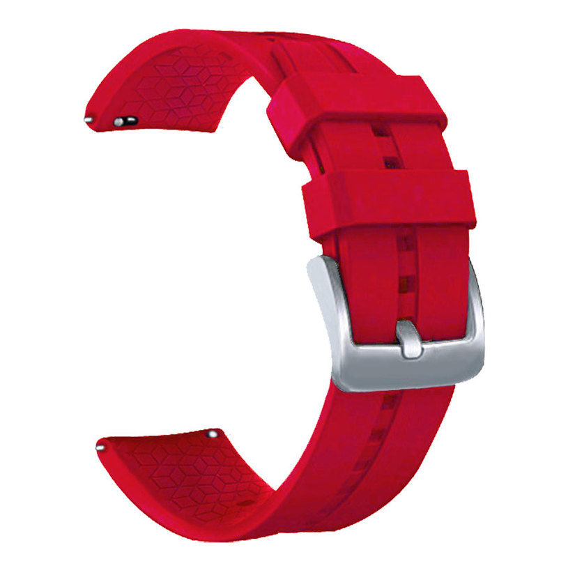 SILICONE STRAP TRENDER TR-SL22RD 22 MM RED SILICONE STRAP TRENDER TR-SL22RD 22 MM RED