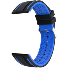 СИЛИКОНОВА КАИШКА TRENDER TR-GM22BKBL 22 mm GAMER BLACK/BLUE СИЛИКОНОВА КАИШКА TRENDER TR-GM22BKBL 22 mm GAMER BLACK/BLUE