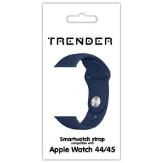 СИЛИКОНОВА КАИШКА TRENDER APPLE 45 MM TR-ASL45DBL BLUE СИЛИКОНОВА КАИШКА TRENDER APPLE 45 MM TR-ASL45DBL BLUE