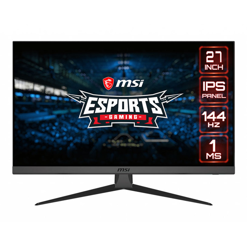 Monitor MSI OPTIX G272 0.311 мм, 178°/178°, IPS, 27.0 ", 68.6 см, 1920x1080, 144.00 Hz, HDMI, DisplayPort, BLACK Monitor MSI OPTIX G272 0.311 мм, 178°/178°, IPS, 27.0 ", 68.6 см, 1920x1080, 144.00 Hz, HDMI, DisplayPort, BLACK