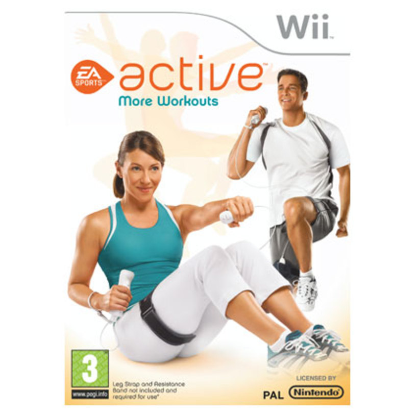 WII EA SPORTS ACTIVE MORE WORKOUTS