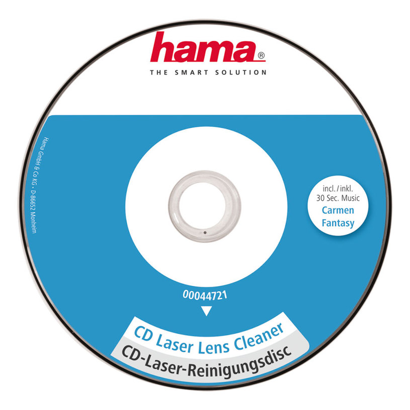 ПОЧИСТВАЩ CD/DVD ДИСК HAMA 44721 ПОЧИСТВАЩ CD/DVD ДИСК HAMA 44721