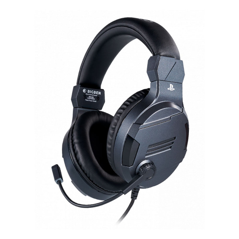 WIRED HEADPHONES PS4 NACON BIGBEN GREY WIRED HEADPHONES PS4 NACON BIGBEN GREY