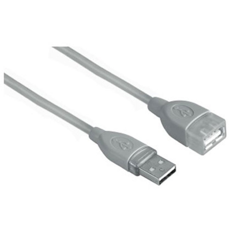 Кабел - удължител HAMA USB 2.0 A-A M/F 3 m 45040 Кабел - удължител HAMA USB 2.0 A-A M/F 3 m 45040