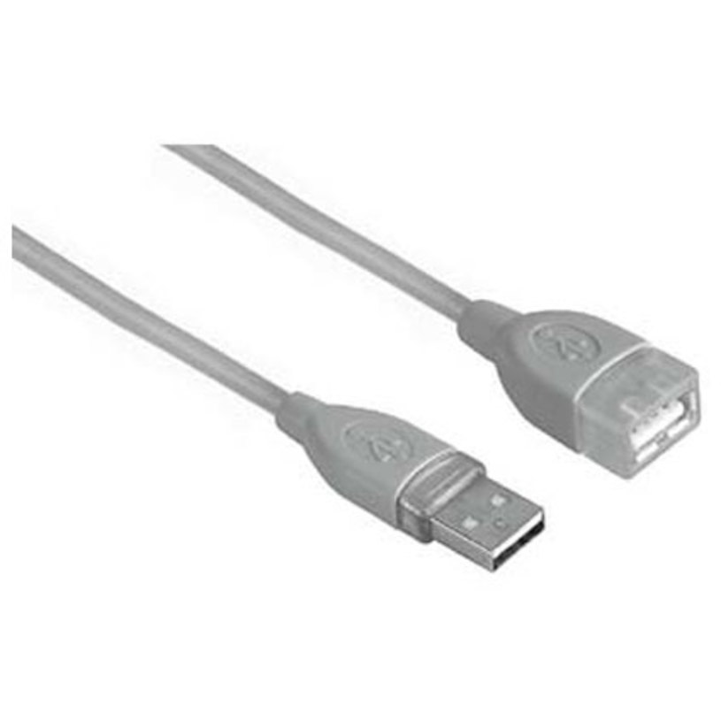 Кабел - удължител HAMA USB 2.0 A-A M/F 5 m 78400 Кабел - удължител HAMA USB 2.0 A-A M/F 5 m 78400