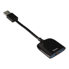 USB ХЪБ HAMA 2 PORT USB 3.0 /54132