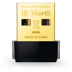 АДАПТЕР TP-LINK ARCHER T2U NANO/AC600 АДАПТЕР TP-LINK ARCHER T2U NANO/AC600