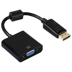 Кабел адаптер HAMA DisplayPort към женско VGA Display p.M->VGA/F 53772/20033 работи само в тази посока Кабел адаптер HAMA DisplayPort към женско VGA Display p.M->VGA/F 53772/20033 работи само в тази посока