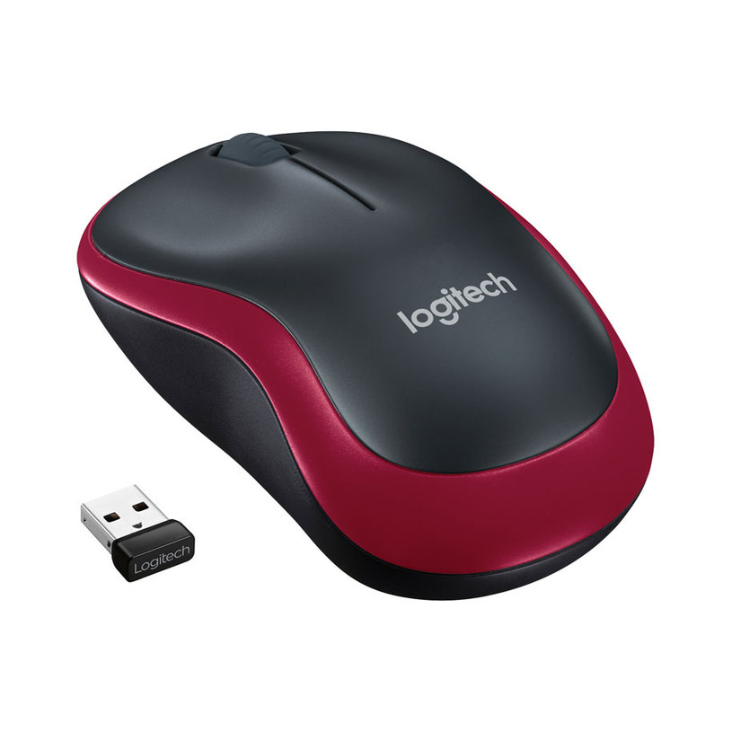 Mouse LOGITECH M185 Red 910-002237 Mouse LOGITECH M185 Red 910-002237