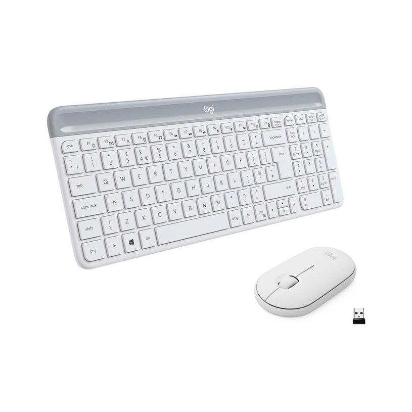 Безжичен Комплект LOGITECH MK470 White 920-009205 US International Безжичен Комплект LOGITECH MK470 White 920-009205 US International