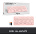КЛ. LOGITECH K380 ROSE 920-009590/9867 КЛ. LOGITECH K380 ROSE 920-009590/9867