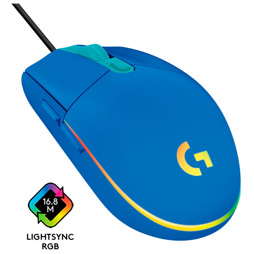 Mouse LOGITECH G102 LIGHTSYNC BL 910-005801 Mouse LOGITECH G102 LIGHTSYNC BL 910-005801