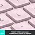 КЛ. LOGITECH MX Keys Mini Rose 010500 КЛ. LOGITECH MX Keys Mini Rose 010500