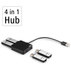 USB HUB HAMA 4 PORT USB 2.0 0.15m/200121 USB HUB HAMA 4 PORT USB 2.0 0.15m/200121
