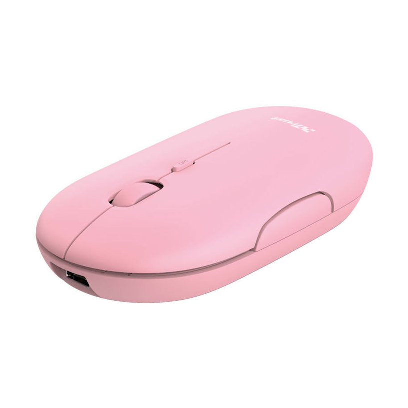 Mouse TRUST PUCK RECHARGE PINK 24125 Mouse TRUST PUCK RECHARGE PINK 24125