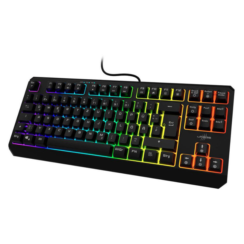 Keyboard HAMA uRage Exodus 220 TKL RGB Black 186060/217818 Keyboard HAMA uRage Exodus 220 TKL RGB Black 186060/217818